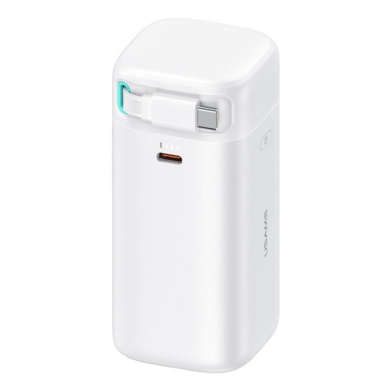 ZEERA Magnetic Modular GaN Wall Charger with Built-in Retractable Charging Cable for iPhone, MacBook Pro,iPad Pro