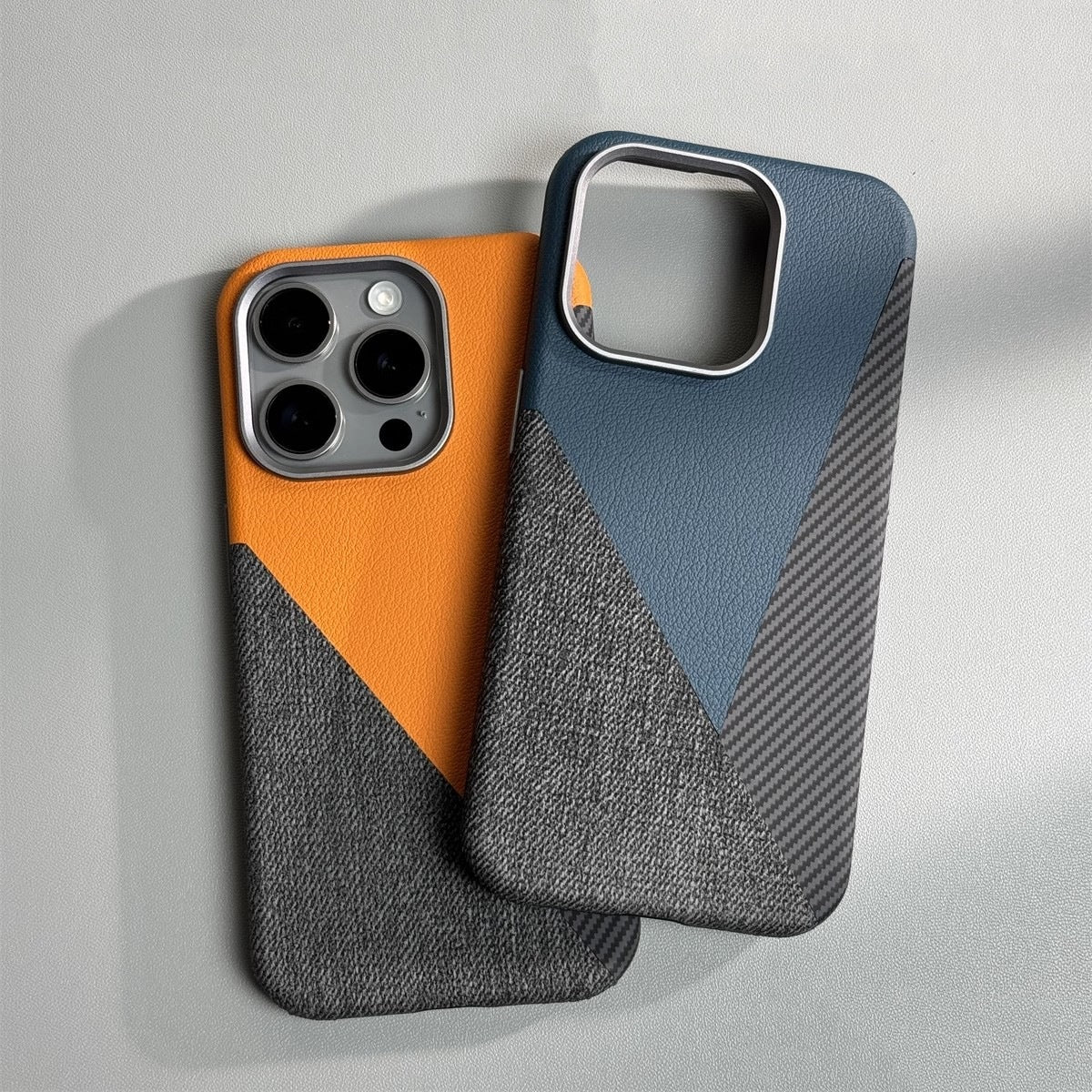 ZEERA MagFusion Pro: The Ultimate MagSafe Case with Leather, Carbon Fiber, and Denim Fusion Texture