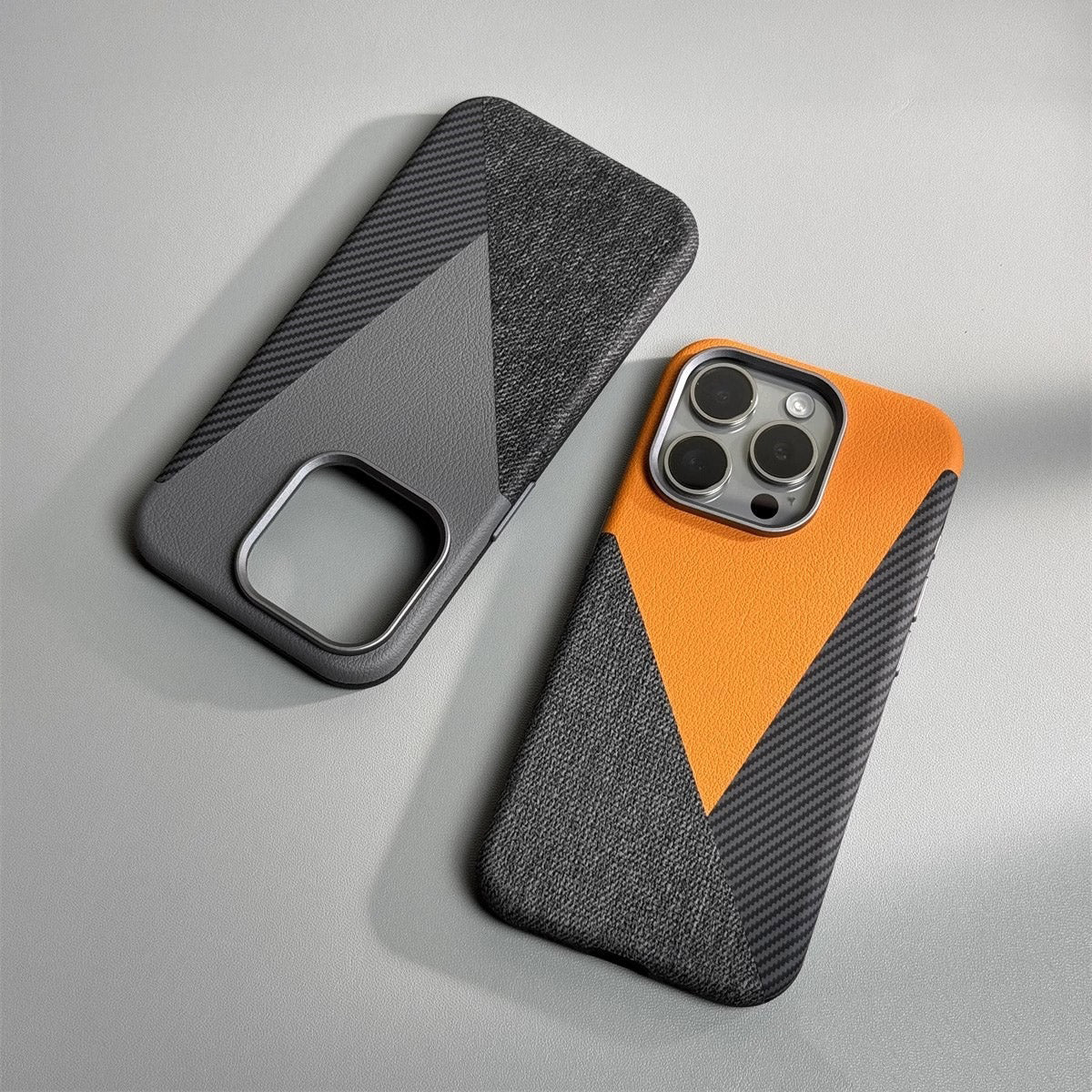 ZEERA MagFusion Pro: The Ultimate MagSafe Case with Leather, Carbon Fiber, and Denim Fusion Texture