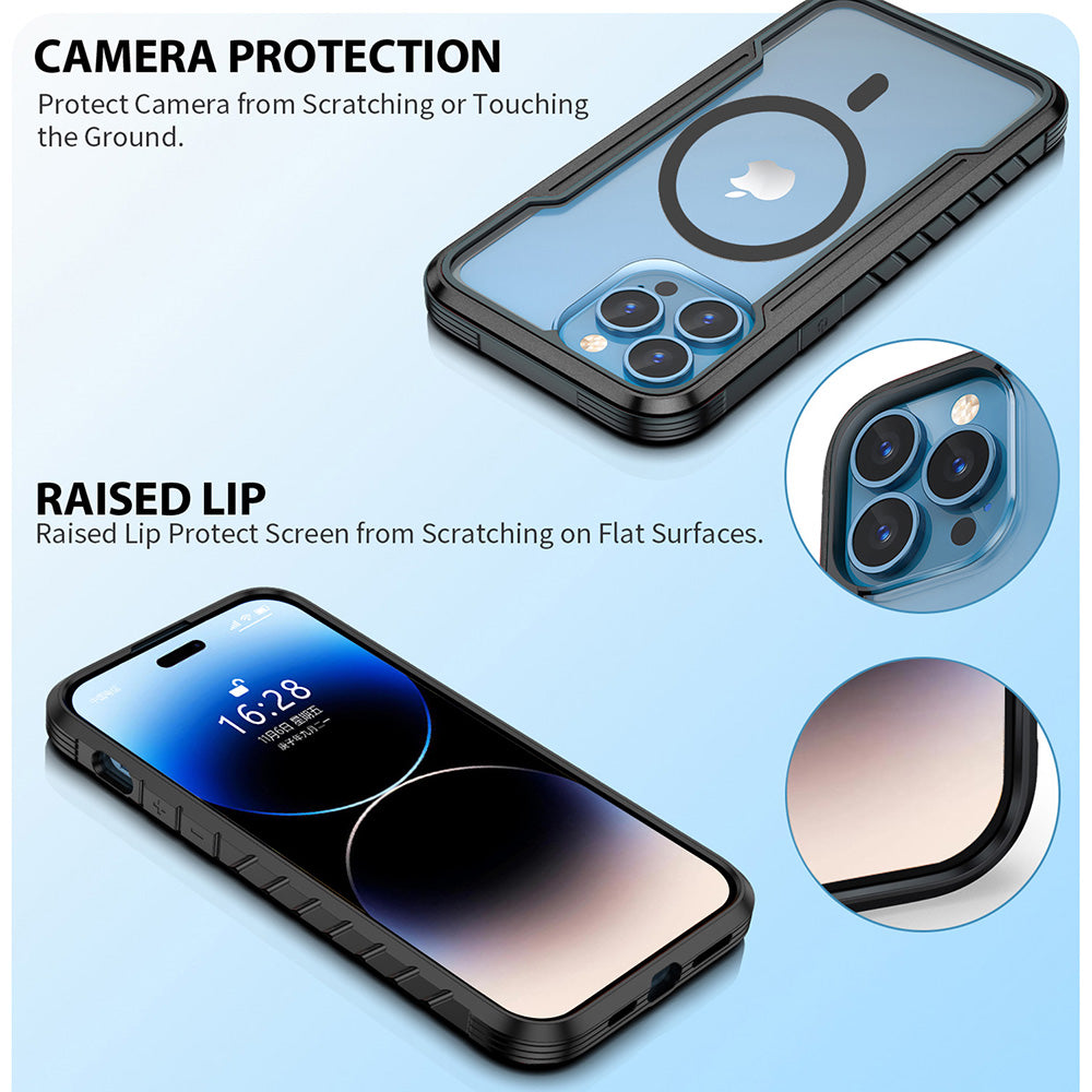 [Clearance] ZEERA Rugged MagSafe Case for iPhone 15, 15 Plus, 15 Pro, 15 Pro Max